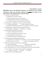 ECONOMICS MODEL EXAMINATION IN 2007.docx